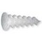 Boîte de 20 chevilles nylon blanche ISOdrill fente longitudinale 20x50